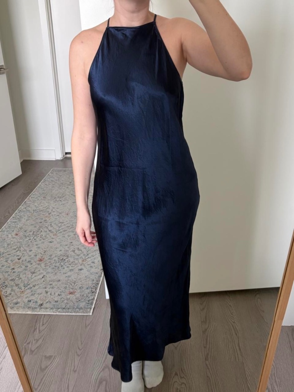 Aritzia Women's Navy and Blue Going-out-dresses